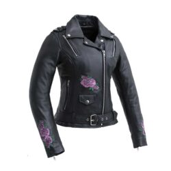 Woman Biker Leather Jackets